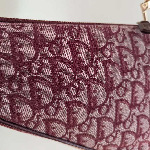 Dior trotter saddle bag - Merlot color - Picture 14 of 16